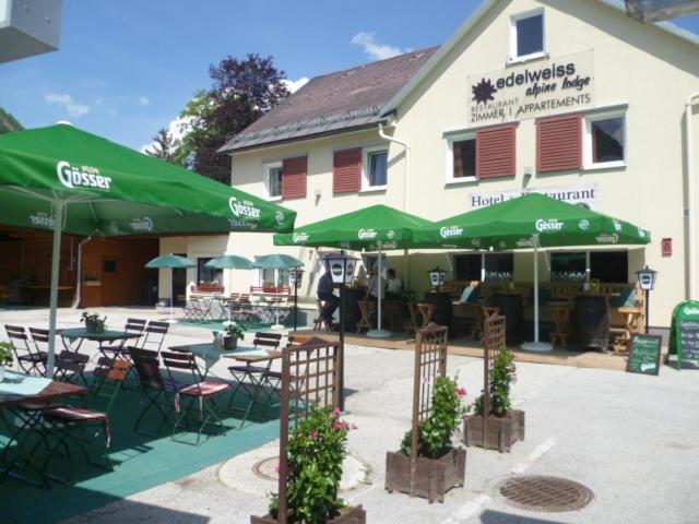 Hotel & Restaurant Edelweiss Alpine Lodge Hinterstoder Exterior photo